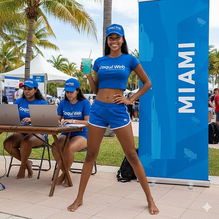 Coqui Web Team at Orange Tech Festival — Miami